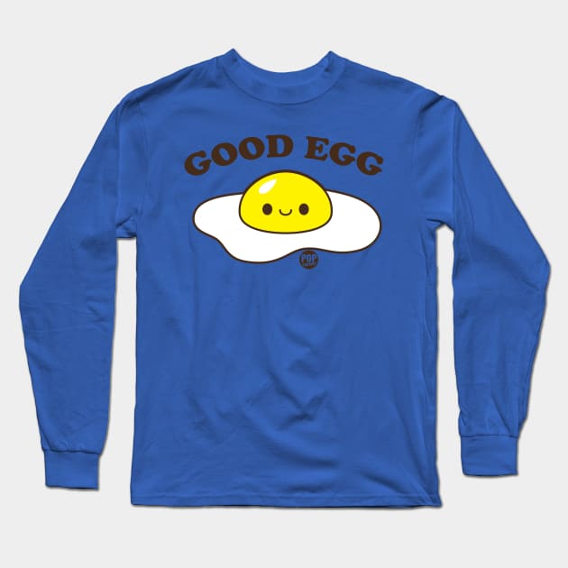 GOOD EGG Long Sleeve T-Shirt by toddgoldmanart